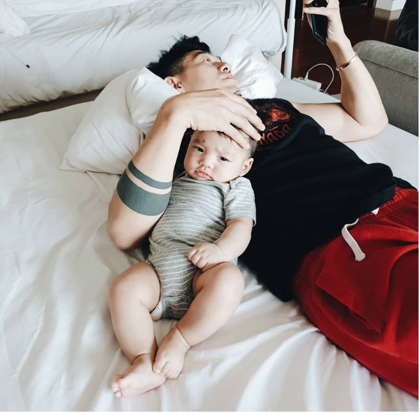 นิวเคลียร์ เผยภาพ น้องไทก้า กลางดึกไม่ยอมนอน ผลออกมาเป็น ...