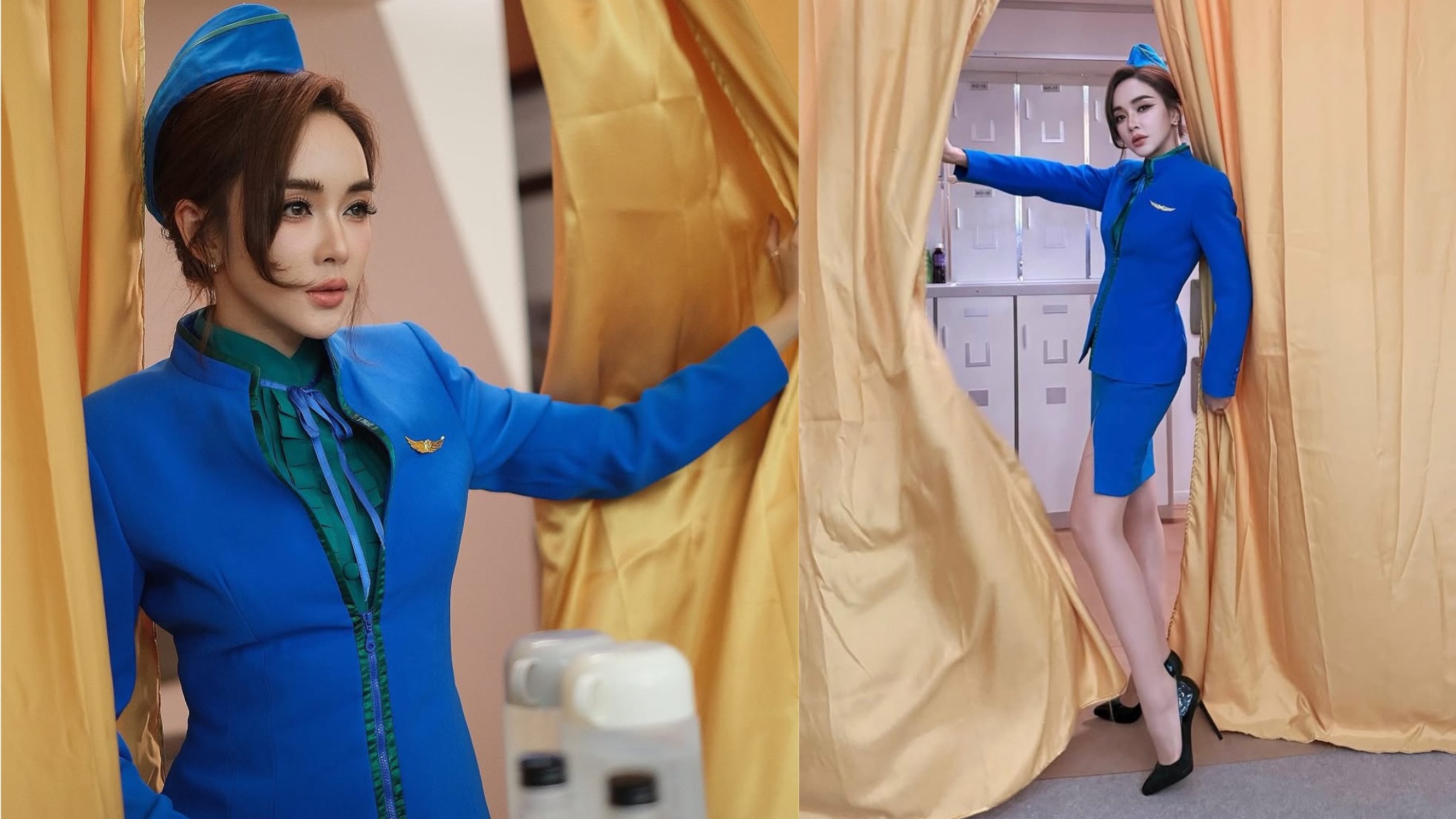 โซ๊ะมากแม่! “เป้ย ปานวาด” คัมแบ็คลุคแอร์สาว “เชอร์รี่” จากละคร “สงครามนางฟ้า ”